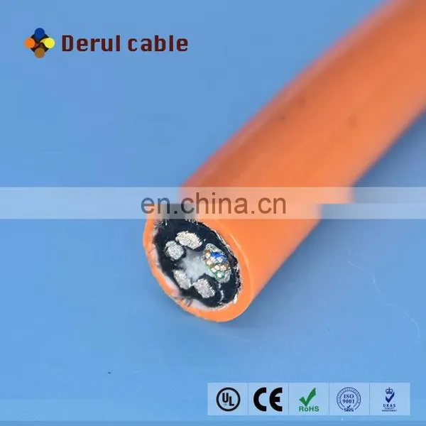 Flexible Polyurethane Drum Reeling Cable With Cat5e photo-3