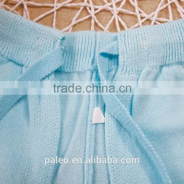 Factory Sale 100% Cotton Knitting Children Sweater Long Pants photo-6