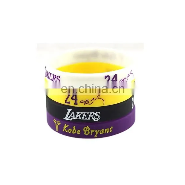 Factory Supply Custom Basketball Silicone Wristband photo-2