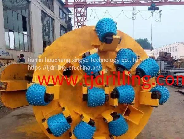 1500mm Full Face Drill Head Used for 100-200mpa Hard Rock Formation Match Bauer Soilmec Sany Xcmg Drill Rig photo-3