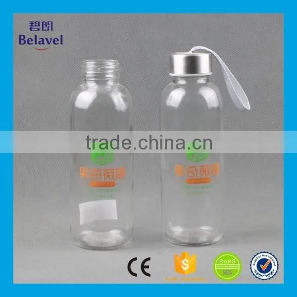 Factory Supply 17oz 500ml Glass Bottle With Cap Glass Sport Water Bottle photo-4