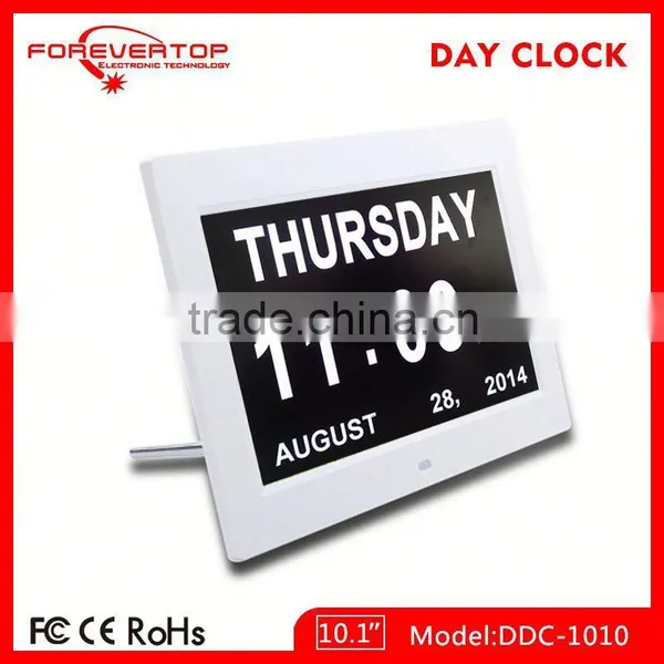 Hot Sell High Definition Digital Big Screen Day Date Wall Calendar Clock for Elder photo-4
