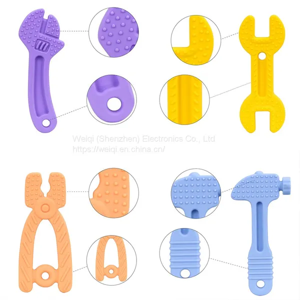 Silicone Tool Teether Chewable Toy by Weiqi photo-5