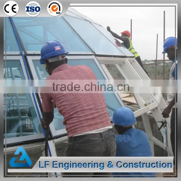 Light Steel Structure Modern Building Glass Dome photo-2