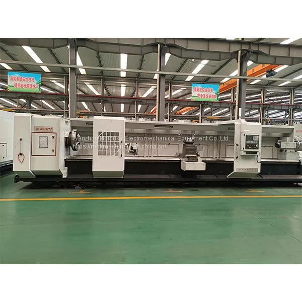 Pipe Thread Cutting Machine CNC Pipe Threading Lathe Machine photo-2