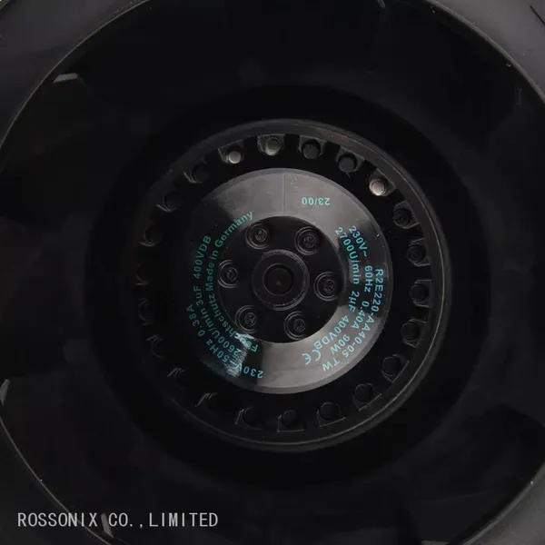 R2E220-AA40-05 AC Centrifugal Fan 230V530CFM 70W/90W 0.32A/0.40A2350/2700RPM photo-2