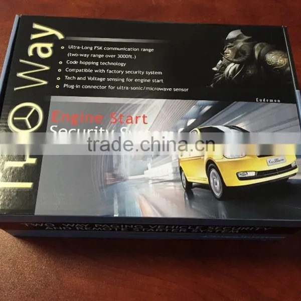 Up to 2000 Meters Remote Start Two Way Car Alarm System Can Work in Low Temperature photo-2