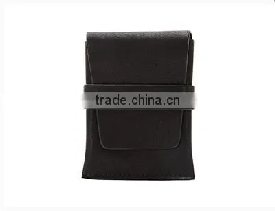 Customize Italian Leather Card Holder Men Business Card Pocket photo-2