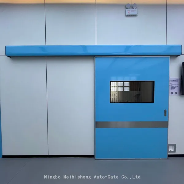 MBS-YT03 Clean Room Use Stainless Steel Automatic Sliding Door Hospital Air Tight Function photo-2