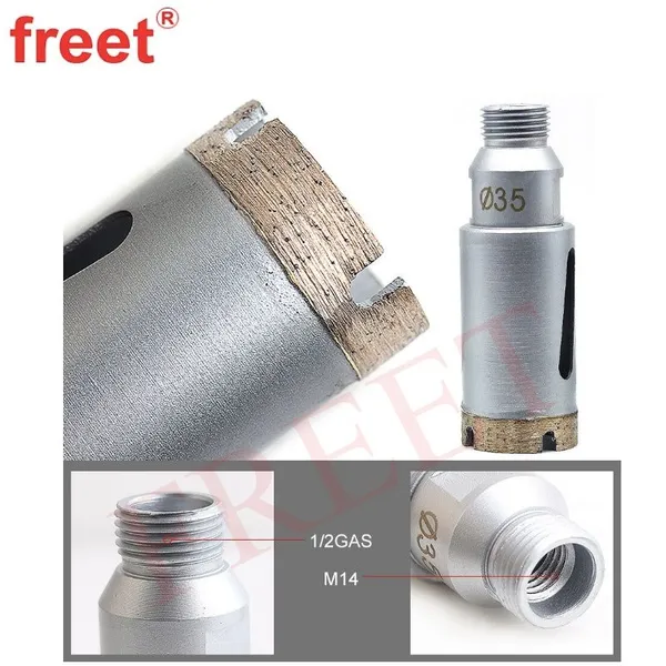 High-Performance 35mm M14 Diamond Wet Core Drill Bits for Tile and Porcelain photo-4