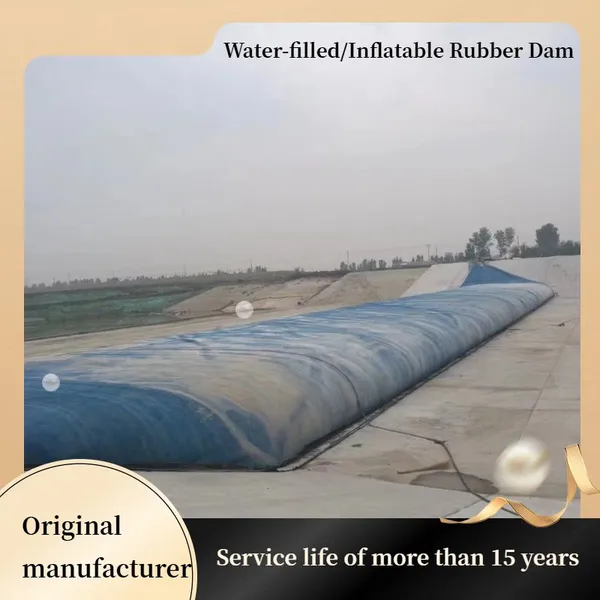 EPDM Rubber Dam for Small-Scale Hydropower Generation and Water Level Regulation photo-4