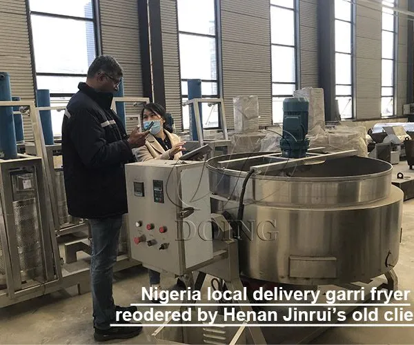 West Africa Garri Making Plant Cassava Garri Processing Factory Equipment Design photo-3