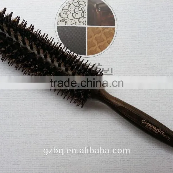 2014 Hot Sale Boar-bristle Brush Round Salon Hair Comb photo-4