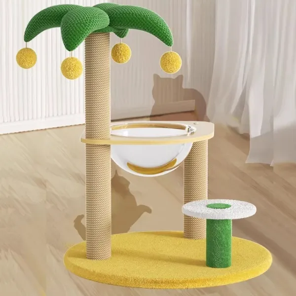 Space-Saving Cat Tree With Wall-Mount Design for Small Apartments photo-5