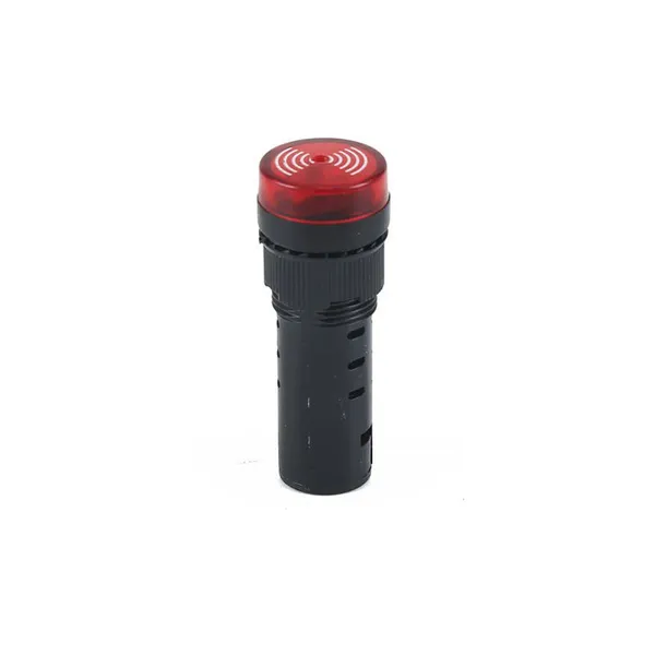 Industrial Grade 380V RED LED Light Alarm Indicator 22mm 50000 Hours Lifespan photo-2