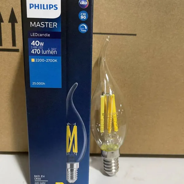 Philips MASTER LED BulbDT5.9W E27 CRI95A60CL G photo-2