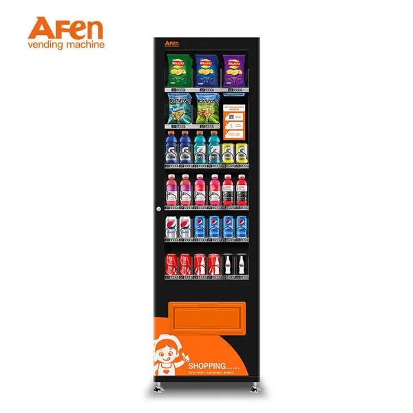AFEN New Cashless Vending Machine Snack and QR Code Vending Machine Sale
