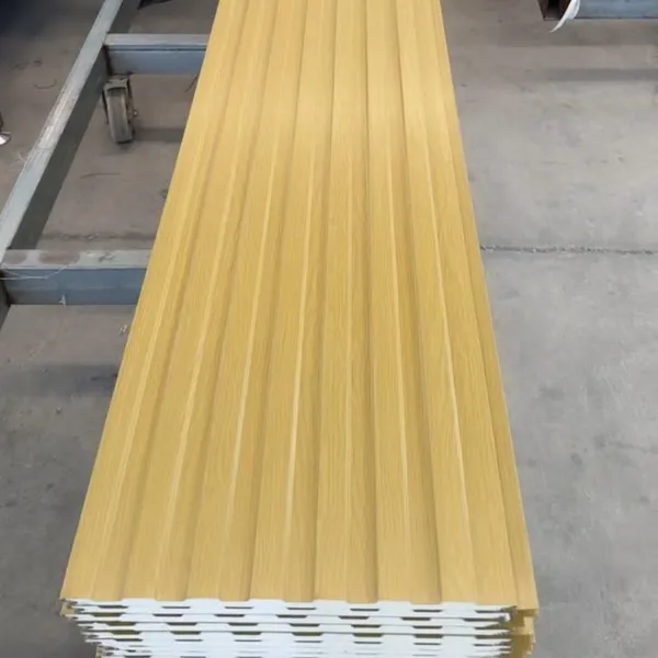 Modern Design Panel Sandwich Techo for Sandwich Wall Panels photo-3