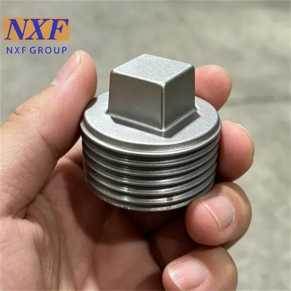 NXF UNS N10276 2.4819/NiMo16Cr15W/C276 Nickel Alloy Forging THD Square Head Plug & Hexagonal Head Plug & Round Head Bushing photo-3