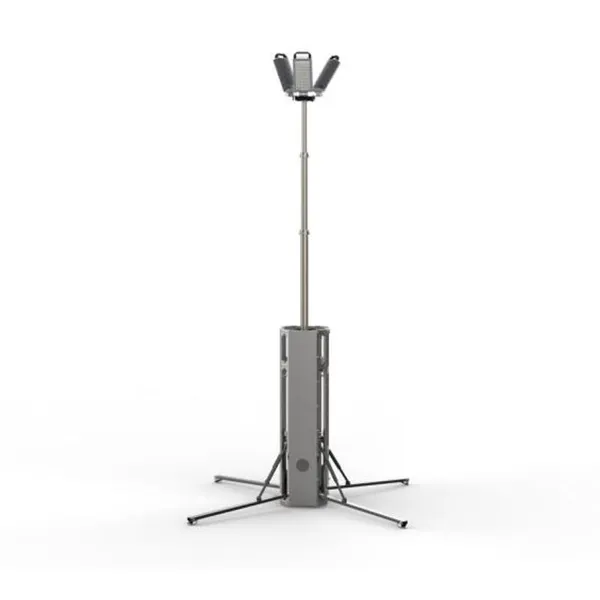 All-Around Automatic Rotating LED Floodlight Telescopic Mobile Construction Work Light Tower photo-5