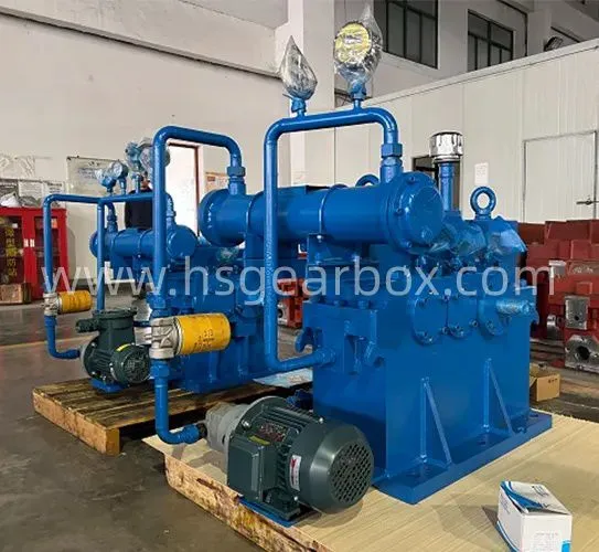 High Speed Gearbox With Self Lubricating Cooling System
