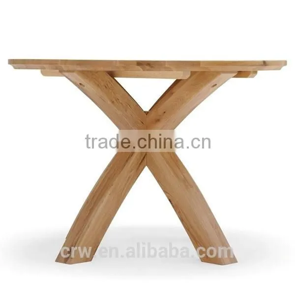 DT-4091 Top Quality Solid Wood Round Dining Table photo-3