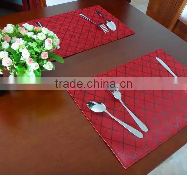 High Quality PVC 3D Placemat Hotel Restaurant photo-6