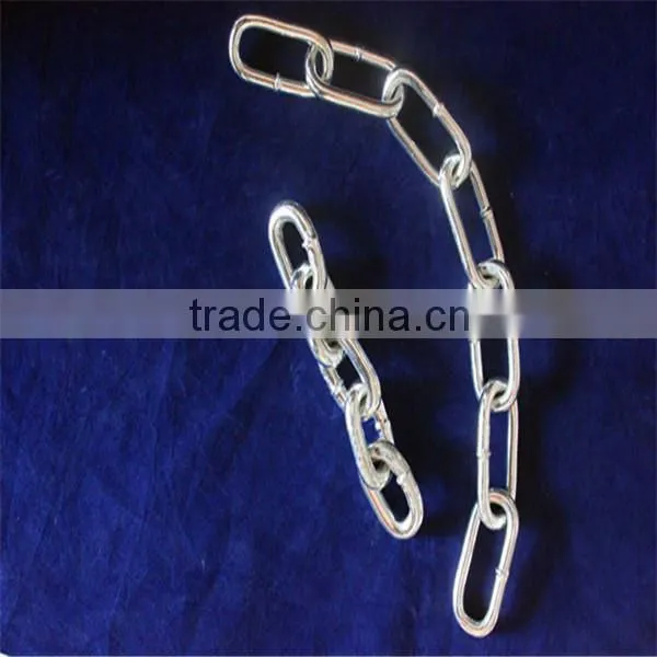 Self-color Ordinary Mild Steel Long Link Chain photo-4