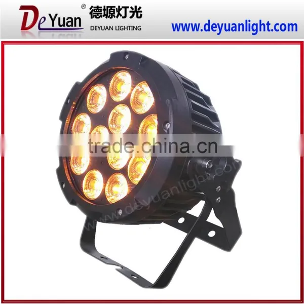 12pcs 12w Outdoor Par Led Par 64 Rgbwa uv Led Par Light Dmx Stage Lighting photo-2