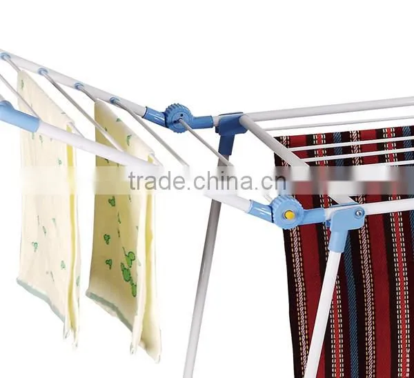 Plastics Baby Clothes Folding Metal Clothes Drying Rack photo-3