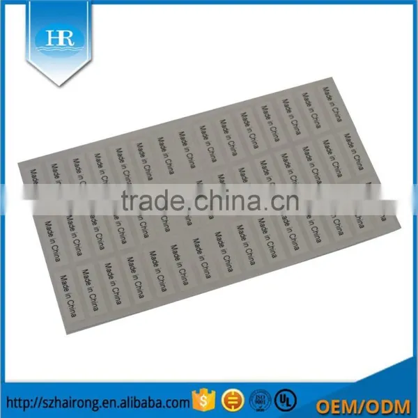 Customized Coated Paper Glossy White Blank Barcode Sticker Printing Wholesale China Manufacturer photo-4