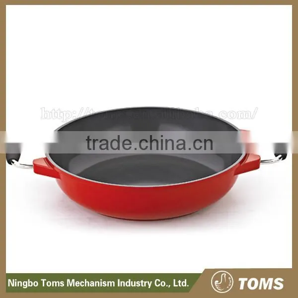 Home Die Cast Aluminium hamburger base saute pans