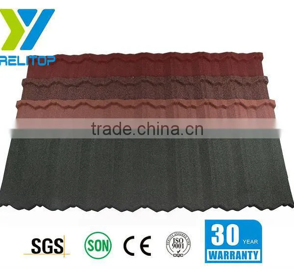 Top Branch Relitop Stone Coated Metal Roofing Tiles for Villa photo-2