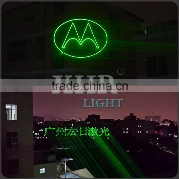 Single Green Outdoor Sky Laser Landmark,5W 5000mw Green Outdoor Advertising Projector photo-3