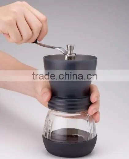 2015 Amazon Popular Manual Ceramic Burr Coffee Grinder Mill