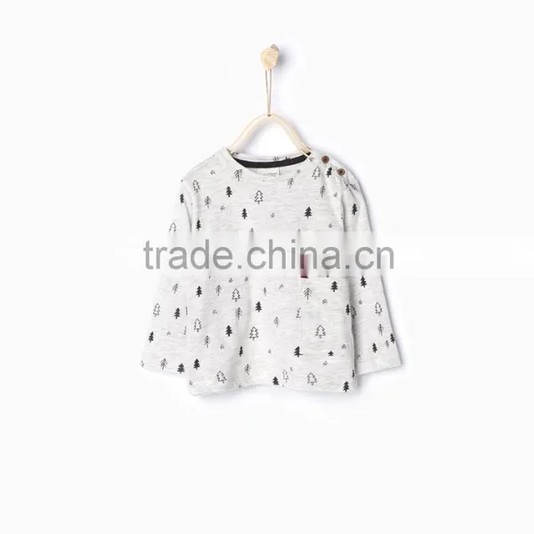 Boy's Combed Cotton Thirt With Printing photo-3
