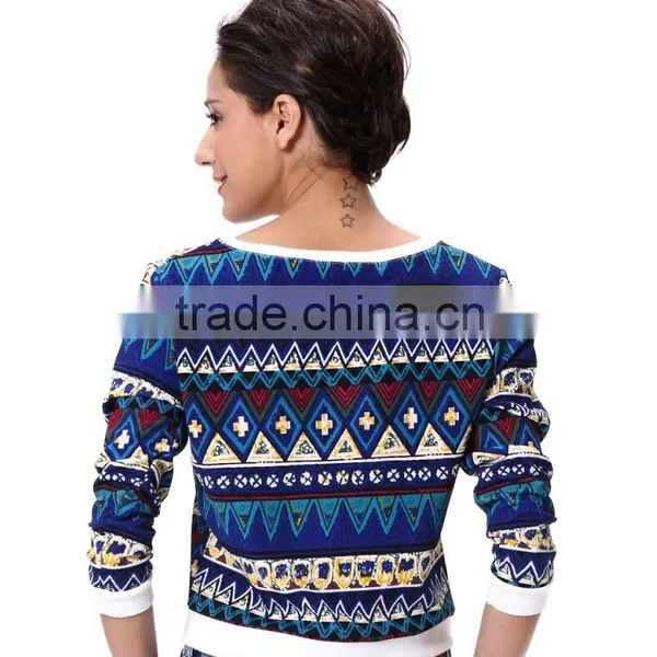2016 Fashion Woman Autumn/Spring Colors Long Sleeve Women Tops photo-2