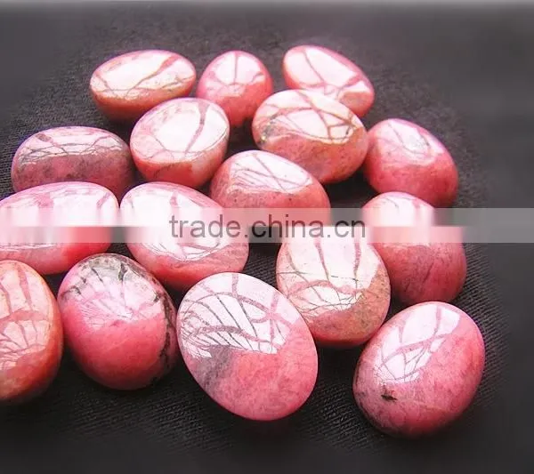 Natural Rhodochrosite Stone Cabochon