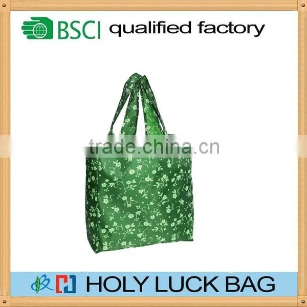 Large Capacity Folding Tote Reusable Bags With Long Handle Shoulder Bag photo-4