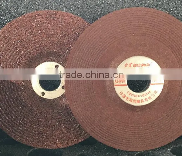 4inch 100x6.0x16mm DEPRESS GRINDING Disc for Metal/steel photo-5