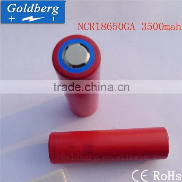 Best Price 18650 Battery Sanyo GA 3.7v Lithium Ion 18650 Battery 3500mah Sanyo Battery for E-cig / Led Flashlight Cell photo-2