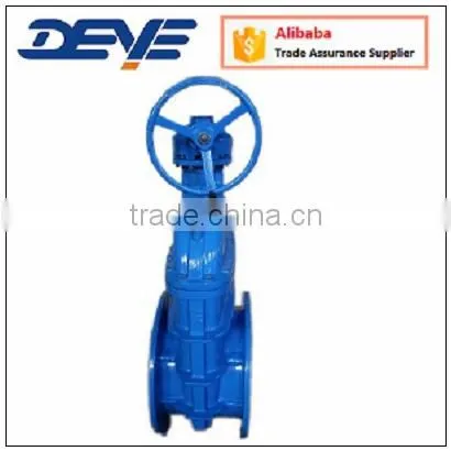 Soft Seat Light Weight DIN F4 Ductile Iron Gate Valve photo-3