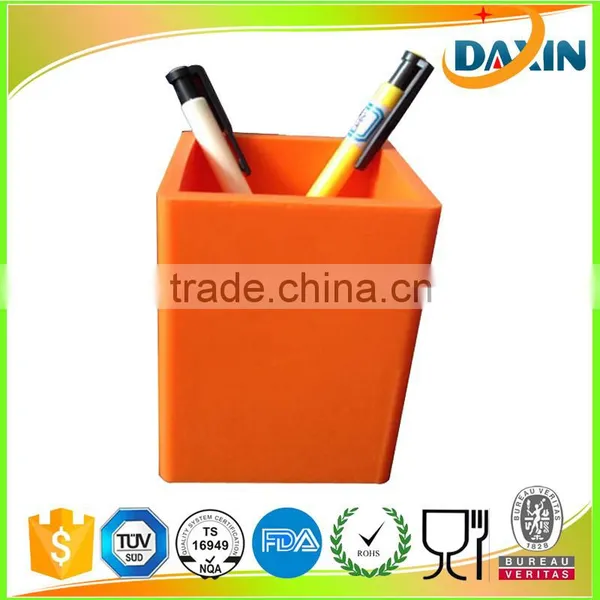 OEM Silicone Pencil Container, Custom Decorative Silicone Pen Holder photo-4