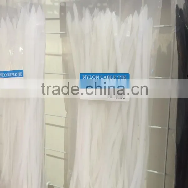 Hot Sales Nylon Cable Ties/zip Ties/cable Strips 4*150 photo-5