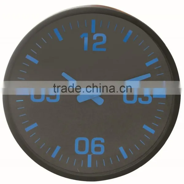 Large Round Shaped Wall Clock Decorative Metal Wall Mounted Clock photo-4