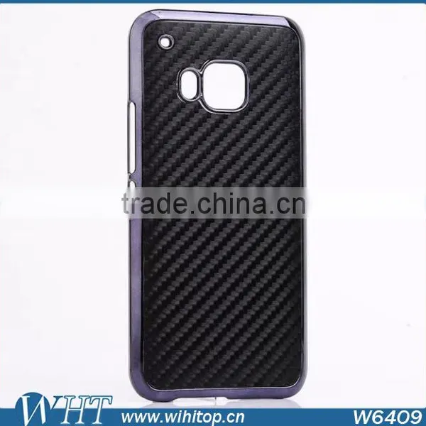 Carbon Fibre Skin & Chronr PC Cover Case for HTC ONE M9 photo-2