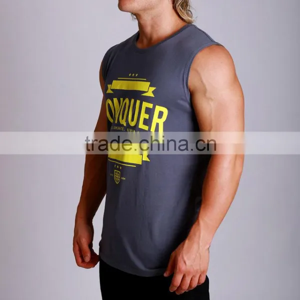 y Back Customized Gym Singlets - Y Back Singlet With Customized photo-2