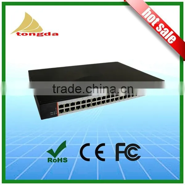 48 Ports Gigabit Networking Switches With 4 SFP Fiber Switch Ports IEEE 802.3af/at photo-2
