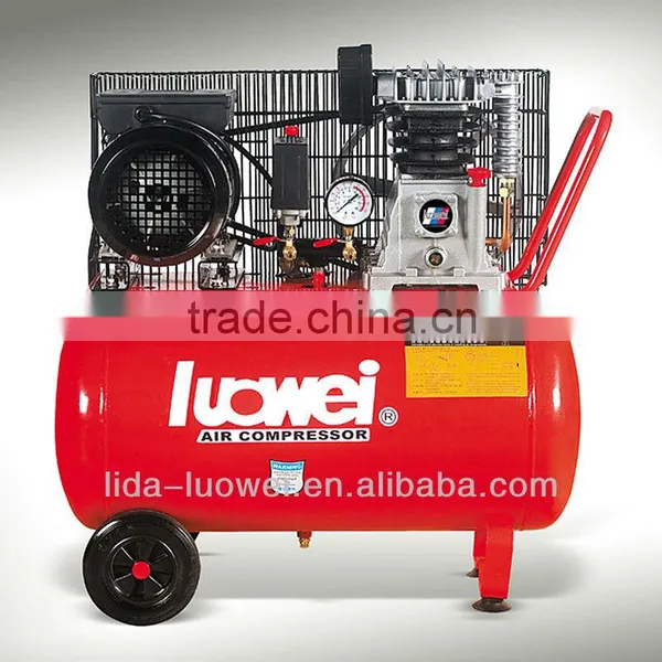 Belt Driven Italy Type Twin Pump Air Compressor