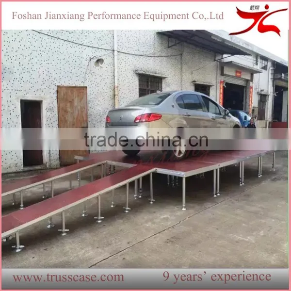 Simple Type Finished Aluminum Frame Stage photo-5
